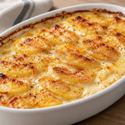 Gratin de pommes de terre crémeux et facile
