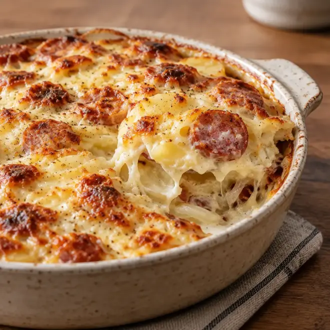 Gratin de pommes de terre facile et crémeux