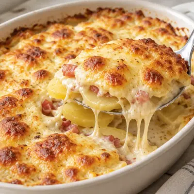 Gratin de pommes de terre : recette facile