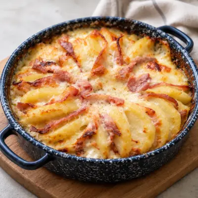 Gratin de pommes de terre facile et crémeux