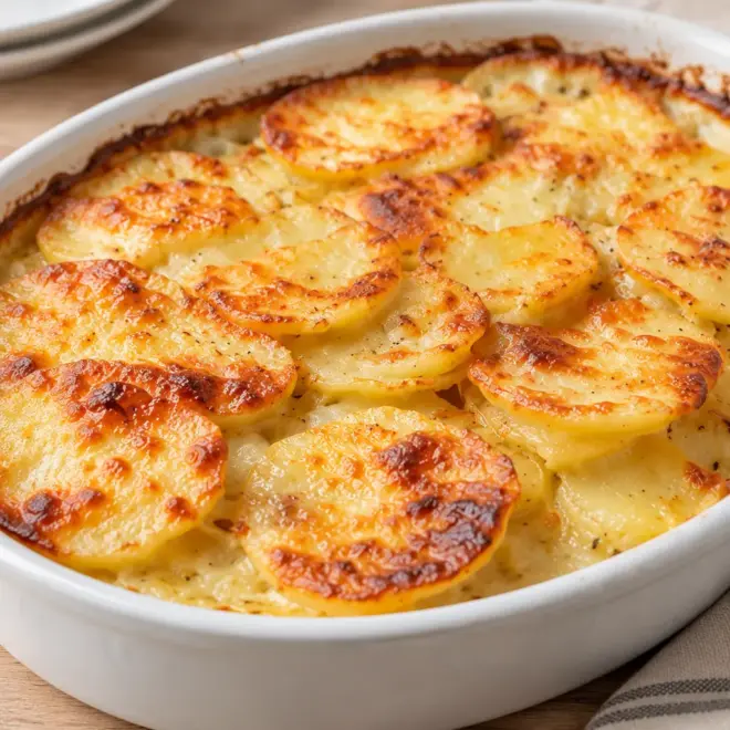 Gratin de pommes de terre facile et crémeux