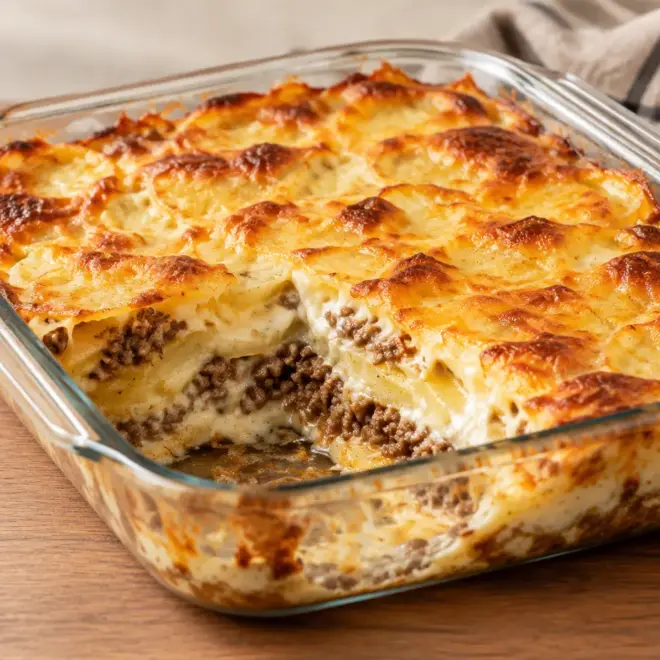 Gratin de pommes de terre facile et crémeux