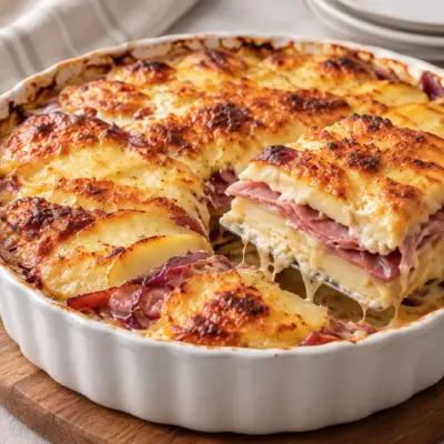 Gratin de pommes de terre facile et fondant