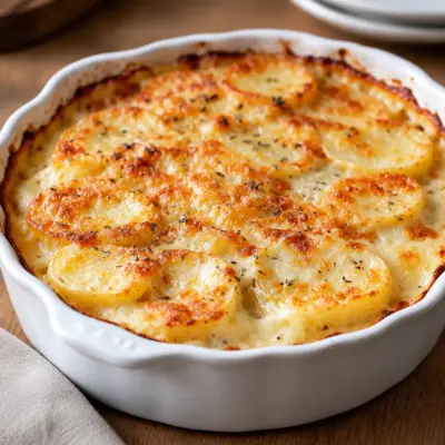 Gratin de pommes de terre : fondant et doré
