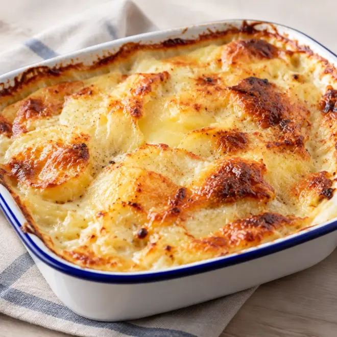 Gratin de pommes de terre facile et crémeux