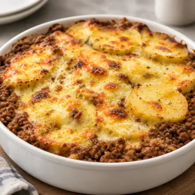 Gratin de pommes de terre facile et fondant