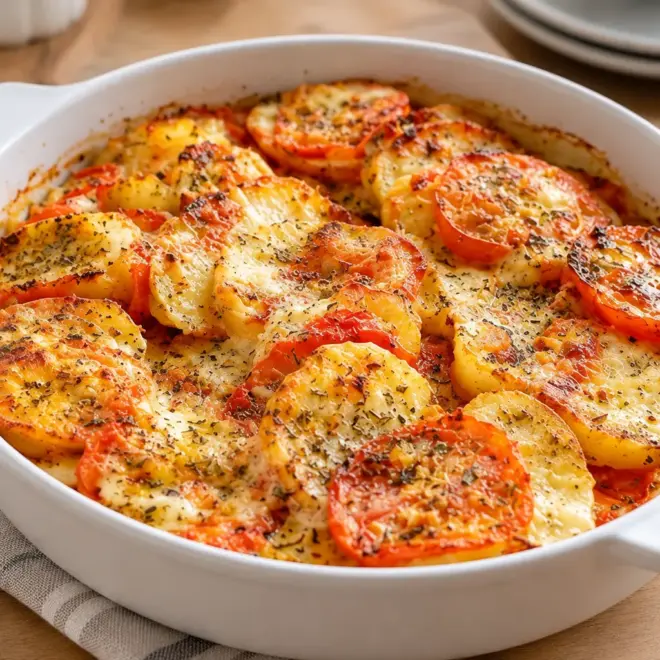 Gratin de pommes de terre facile et doré