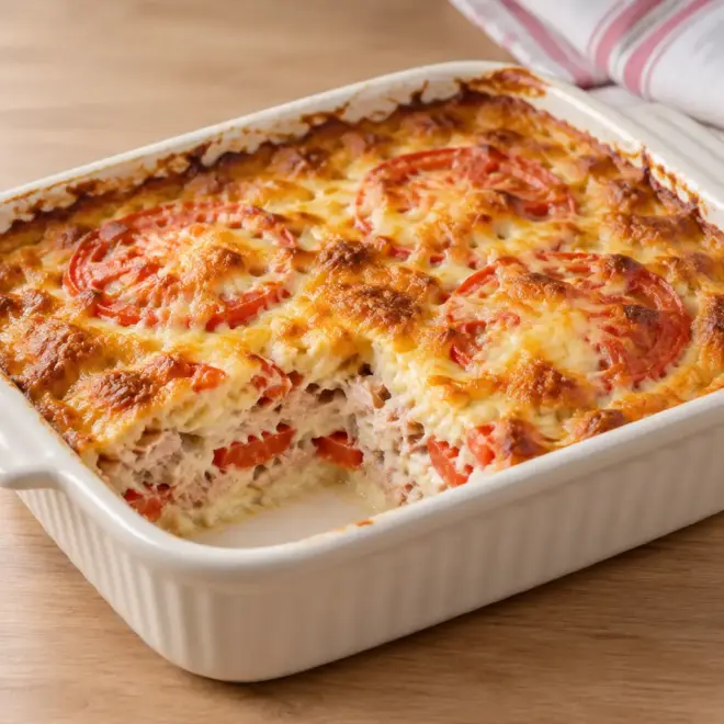 Gratin de thon recette facile et crémeuse