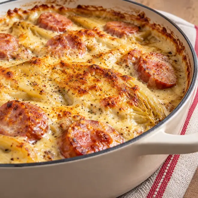 Gratin d’endives : recette crémeuse et dorée