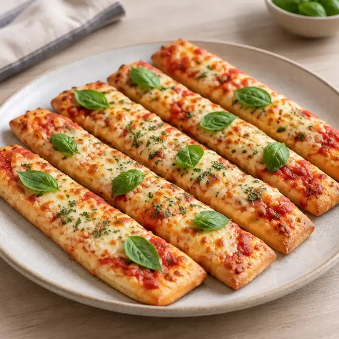 Gressins à l’ail façon pizza faciles et dorés
