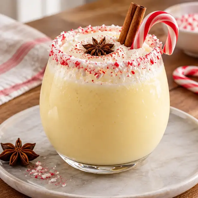 Lait de poule, velouté et festif en 20 minutes