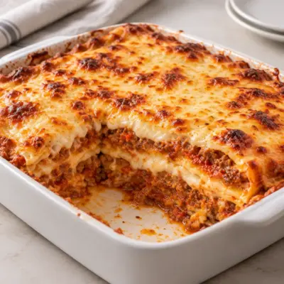 Lasagnes à la bolognaise faciles et fondantes