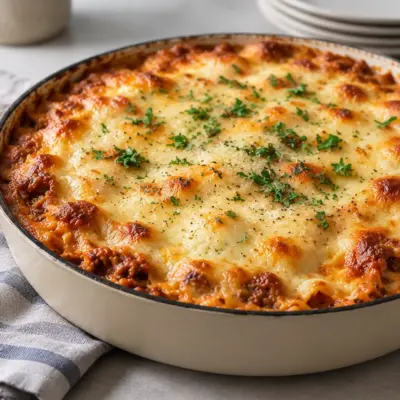 Lasagnes à la viande : recette fondante et gratinée