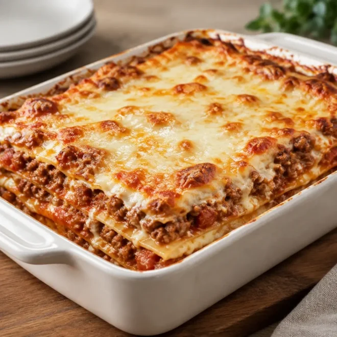 Lasagnes bolognaise : recette fondante et gratinée