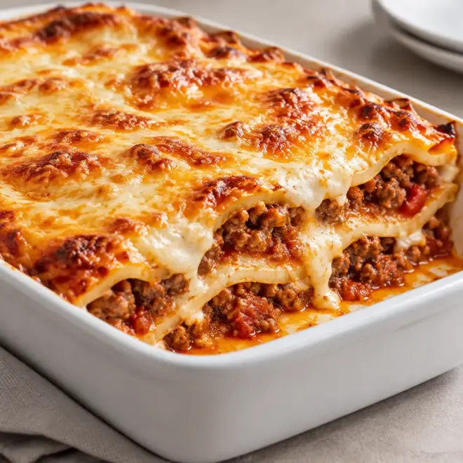 Lasagnes bolognaise recette fondante et gratinée