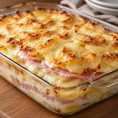 Lasagnes de pommes de terre faciles et fondantes
