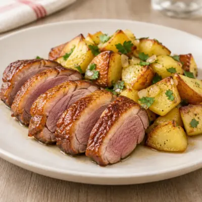 Magret de canard recette peau croustillante