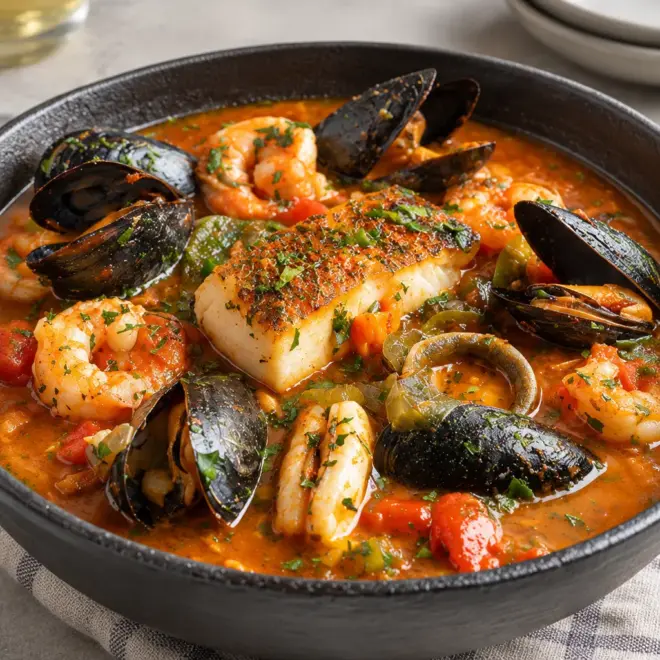 Marmite de la mer recette sauce rouille