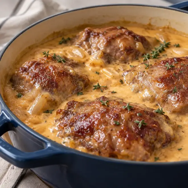 Mijoté de bœuf facile en sauce crémeuse