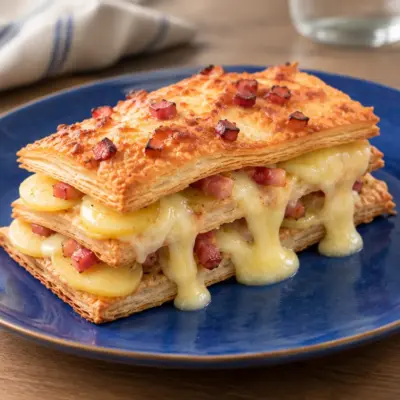 Millefeuille de pommes de terre facile et croustillant