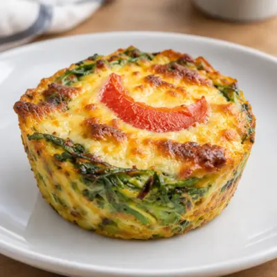 Mini-quiches aux légumes faciles et gratinées