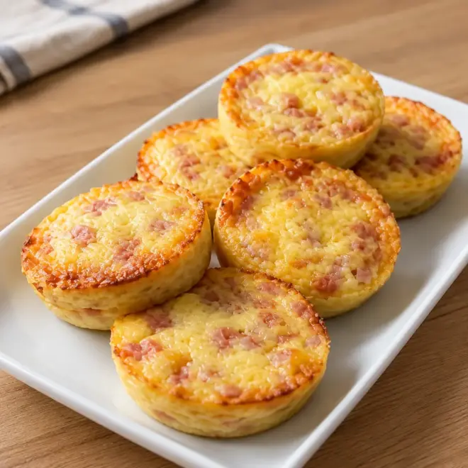 Mini-quiches sans pâte : recette facile et dorée
