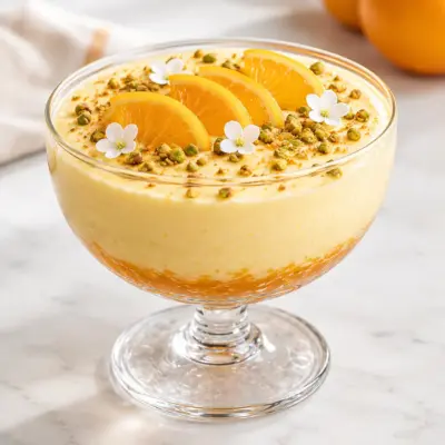 Mousse à l’orange recette crémeuse en coupes