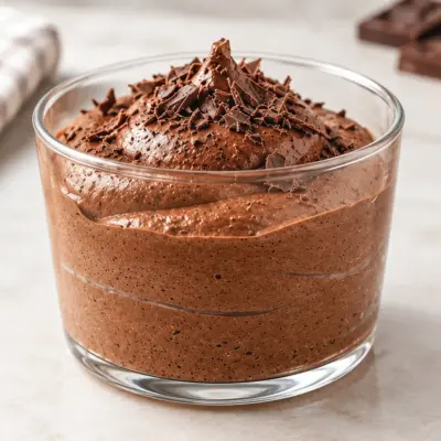 Mousse au chocolat facile et aérienne
