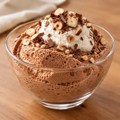 Mousse au chocolat facile et aérienne
