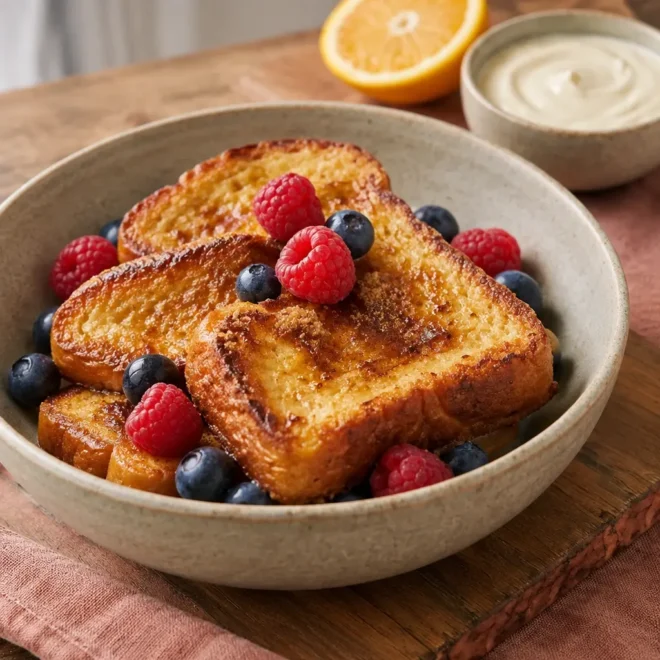 Pain perdu brioché facile et doré