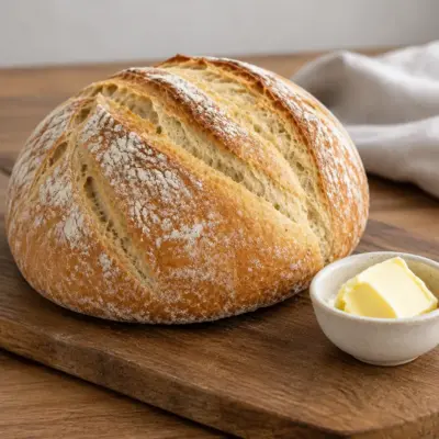 Pain rustique recette en cocotte