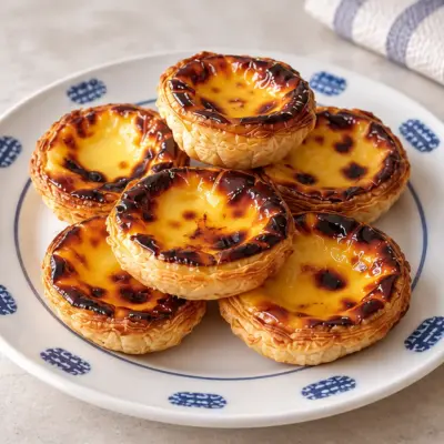 Pastéis de nata recette facile et caramélisée