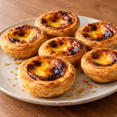 Pastéis de nata recette facile et caramélisée
