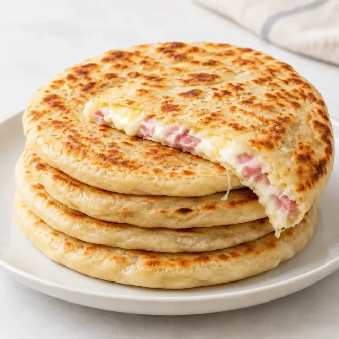 Petits pains farcis : recette à la poêle