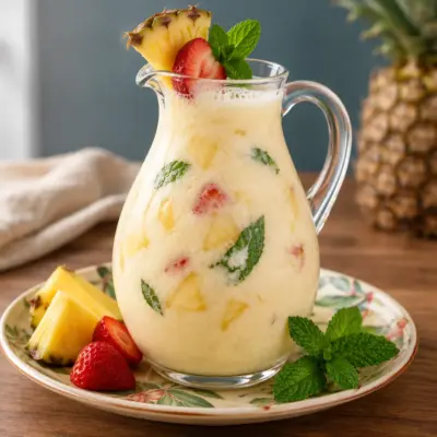 Piña colada recette onctueuse et facile