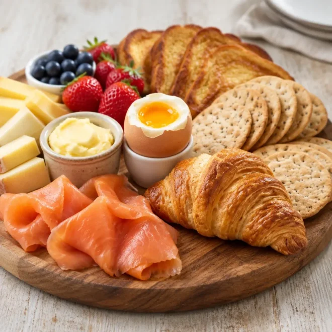 Planche brunch à partager facile et généreuse