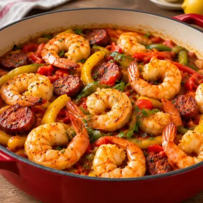 Poêlée de crevettes facile en 38 minutes