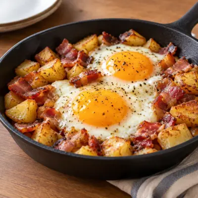 Poêlée de pommes de terre facile et croustillante