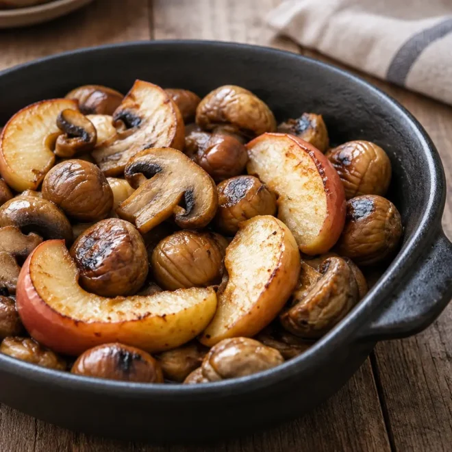 Poêlée de pommes recette facile et dorée