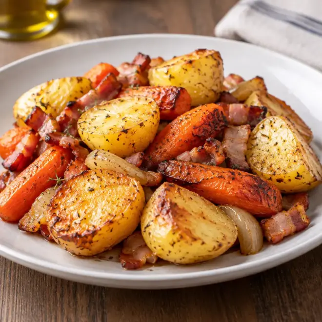 Pommes de terre au four : recette rustique facile