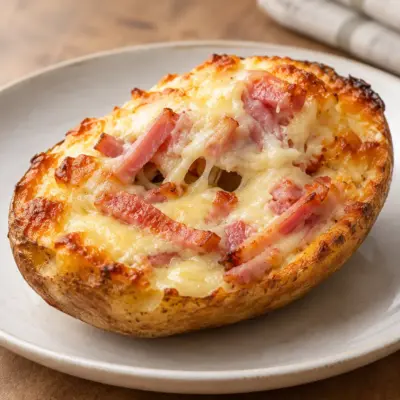 Pommes de terre farcies : recette facile au four