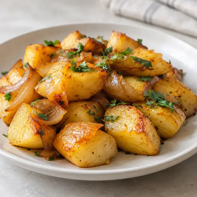 Pommes de terre poêlées, recette facile et dorée