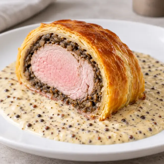 Porc Wellington : recette facile et croustillante