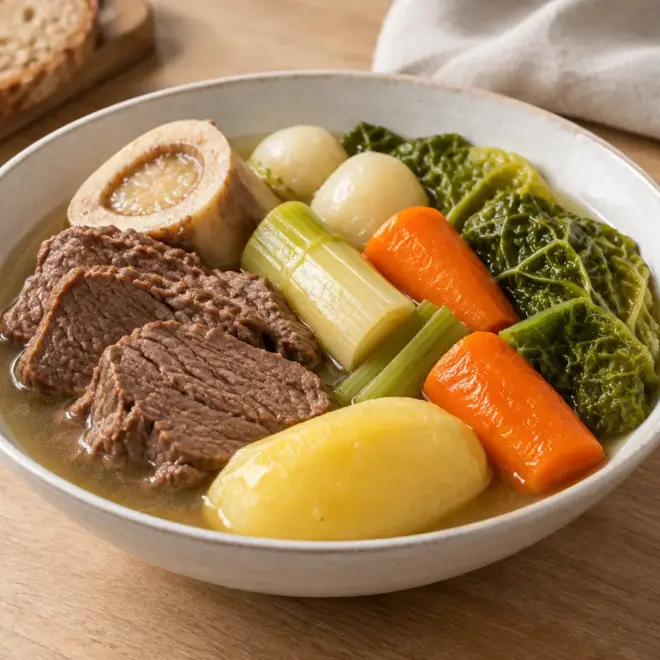 Pot-au-feu de bœuf facile et traditionnel