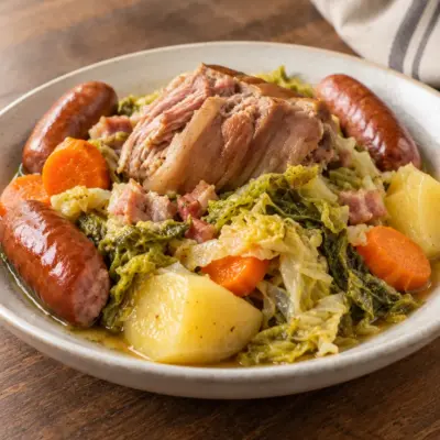 Recette potée au chou fondante et familiale