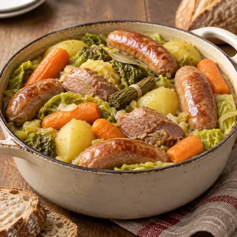 Potée auvergnate : recette fondante et traditionnelle