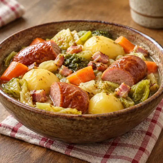 Potée lorraine recette familiale et fondante