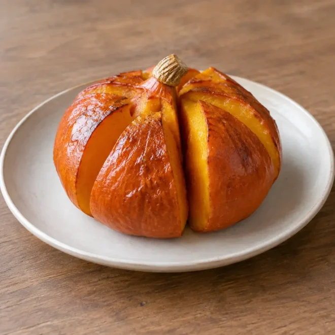 Potimarron rôti recette facile au miel