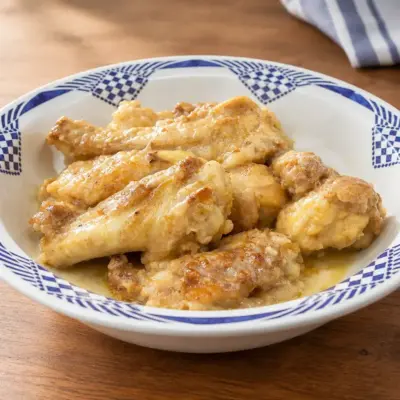 Poulet au cidre : recette facile et crémeuse