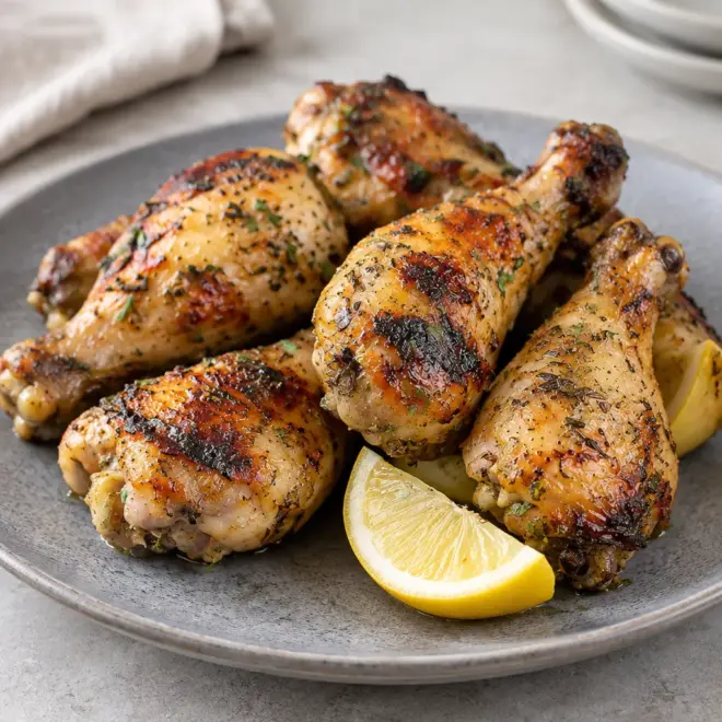 Poulet rôti au citron facile et parfumé